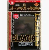 KMC Perfect Fit Sleeve 80 ct Black